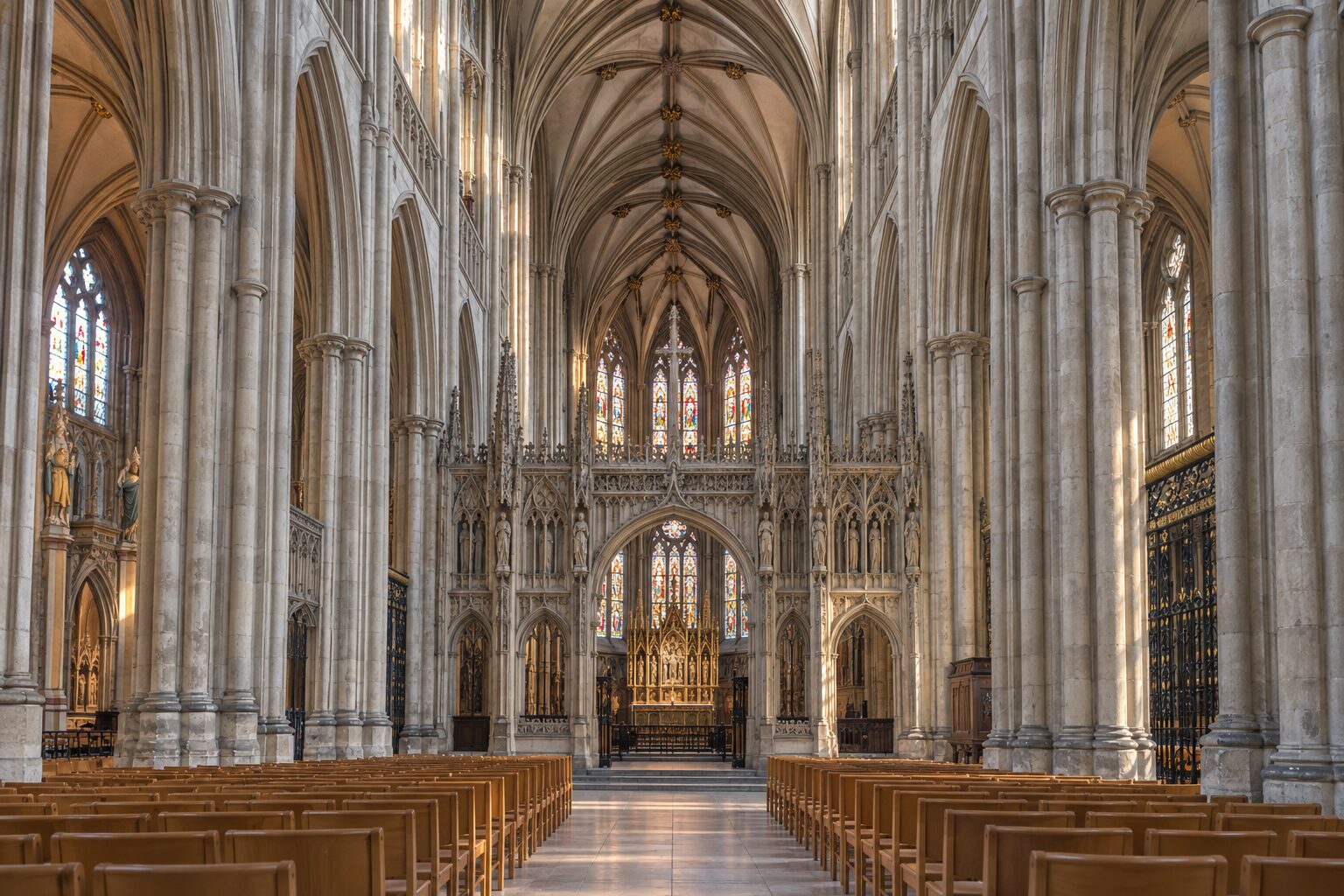 Canterbury Cathedral — interior