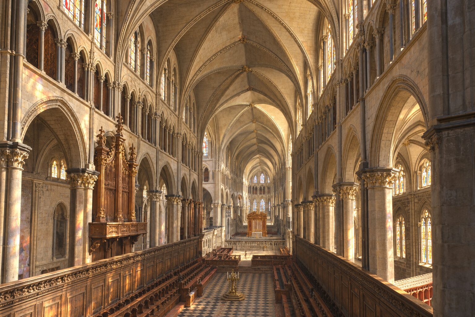 Canterbury Cathedral — interior